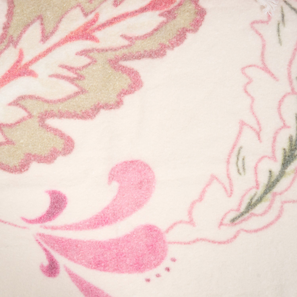 Theodora Tassel Throw Cream Image 3