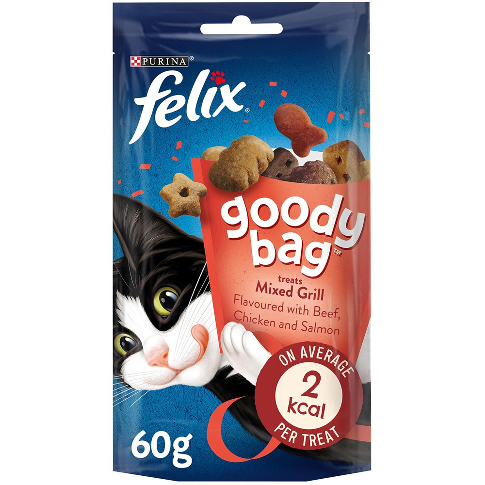Purina Felix Mixed Grill Goody Bag Cat Food 60g Image 1