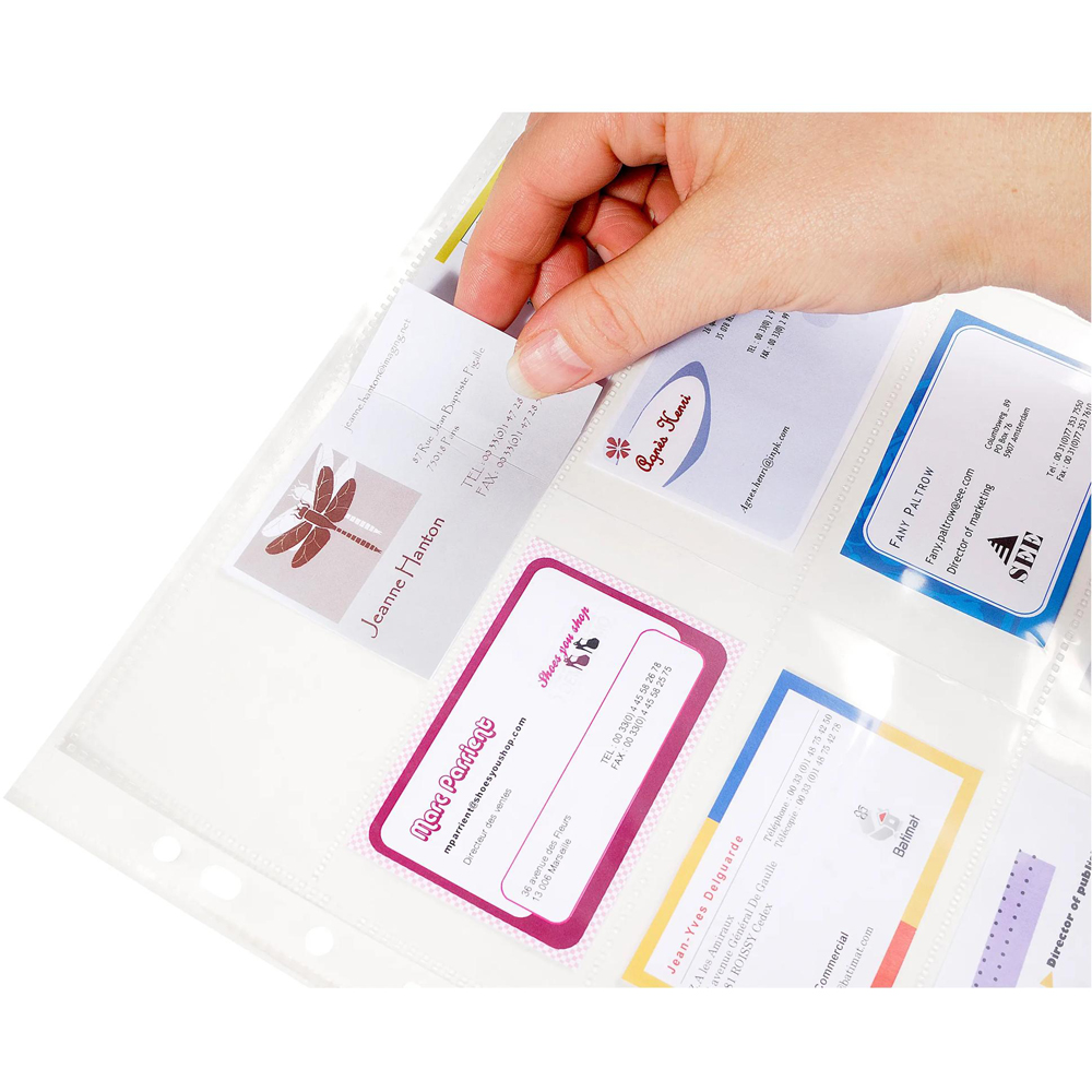 Exacompta Punch Crystal 10 PP Pocket 10 Pack Image 4