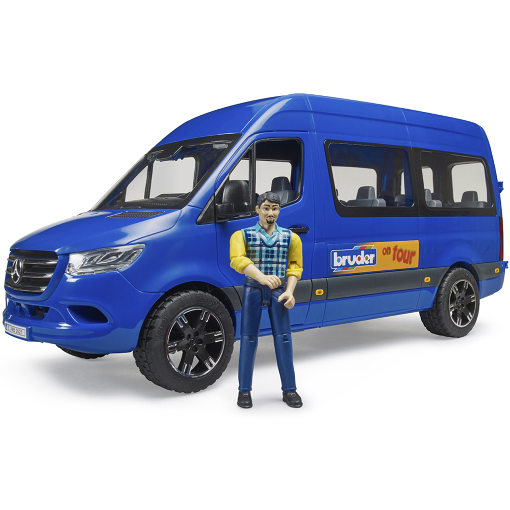 Bruder Kids MB Sprinter Transfer with Driver Playset Model Image 3