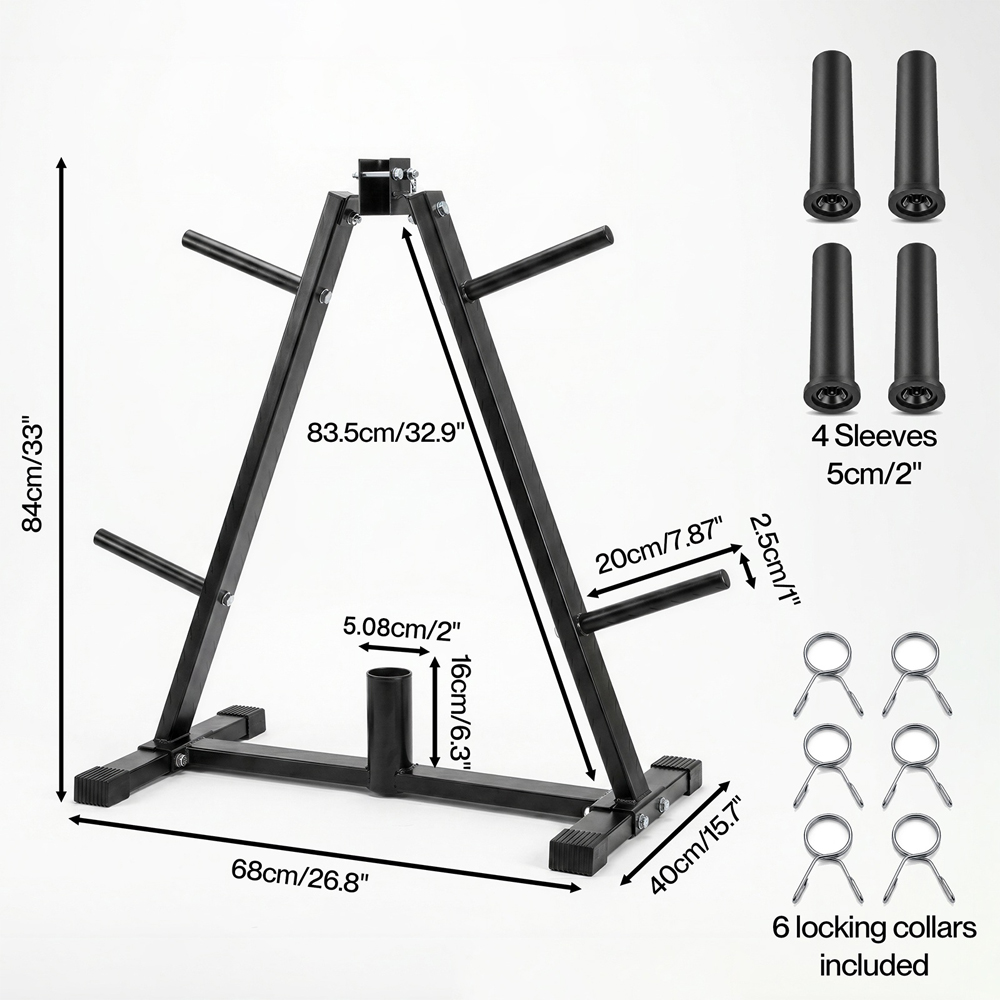 Traderight Centra Weight Plate Storage Rack Image 9