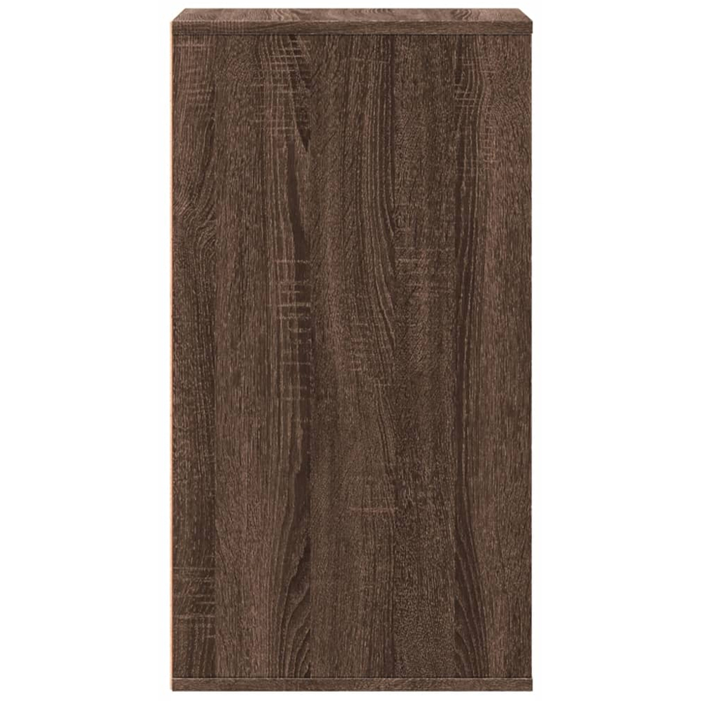 vidaXL 4 Drawer Brown Oak Wooden Chest of Drawers Image 5