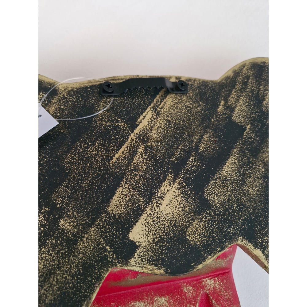 Inspirational Gifting Mango Wood Elephant Head Wall Art 36 x 36cm Image 6