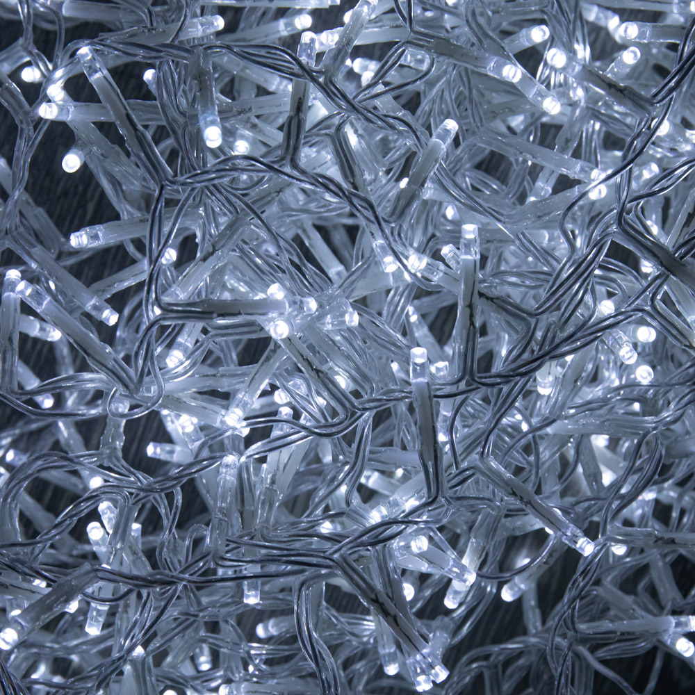 Samuel Alexander TreeBrights 1500 White LED Clear Cable Christmas String Lights 37.5m Image 6