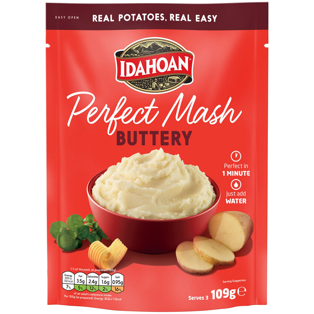 Idahoan Perfect Mash Buttery 109g Image