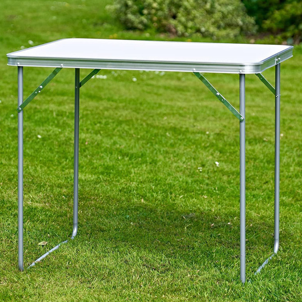 wilko 2.3ft Folding Table Image 1
