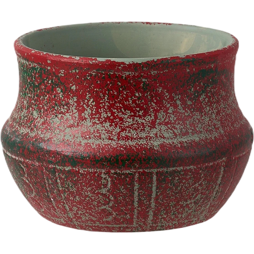 Living and Home Mediterranean Ceramic Plant Pot Set of 5 Image 4
