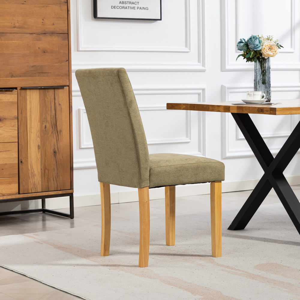 Artemis Home Almont Set of 2 Pistachio High Back Dining Chairs Image 6