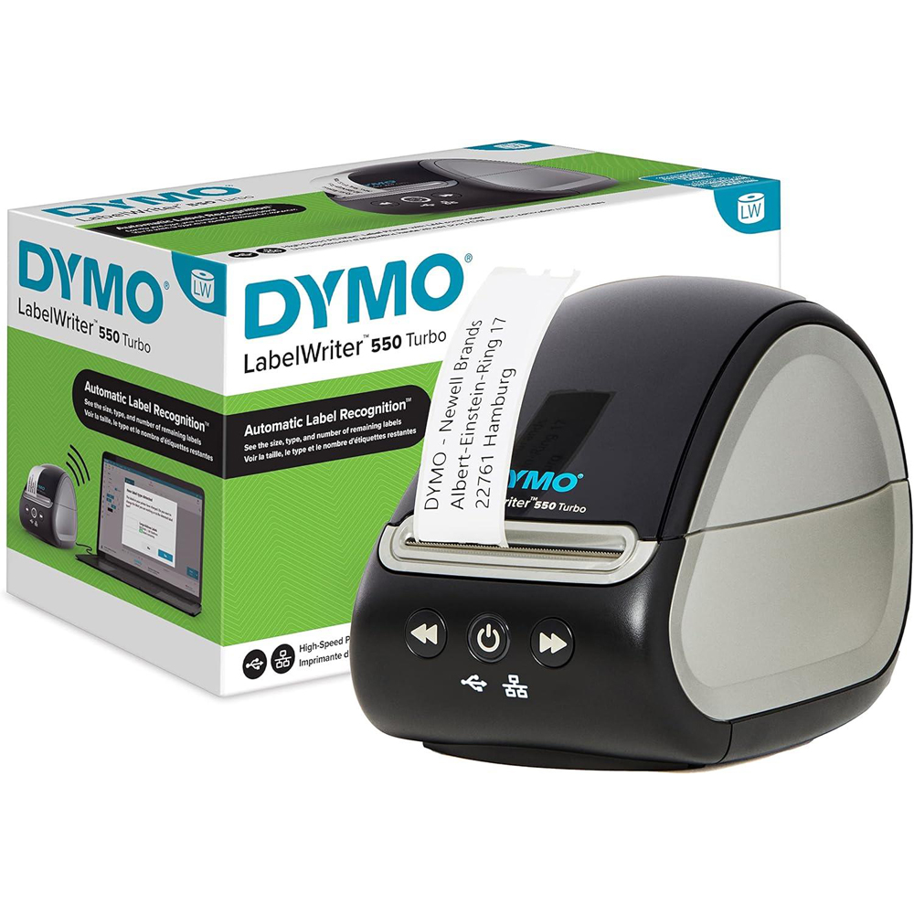 DYMO LabelWriter 550 High Speed Direct Thermal Turbo Label Printer Image 3