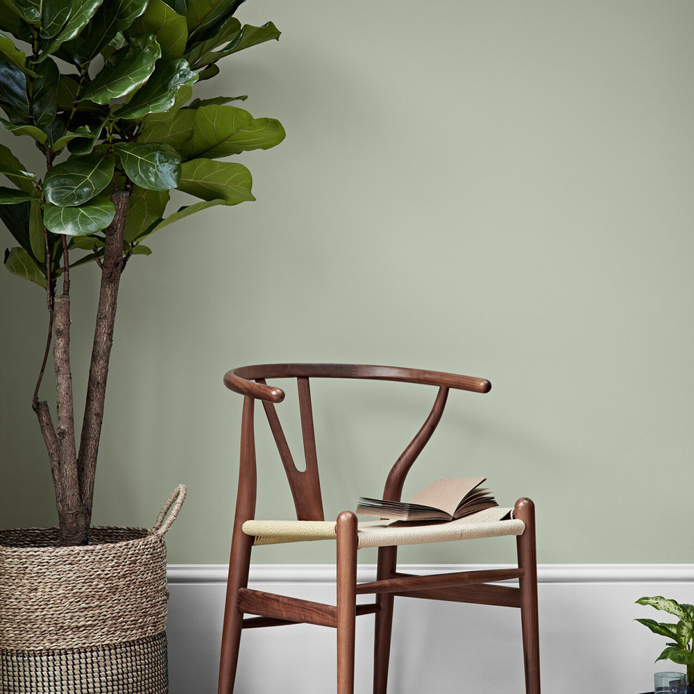 Crown Wall & Ceilings Mellow Sage Matt Emulsion Paint 2.5L Image 5