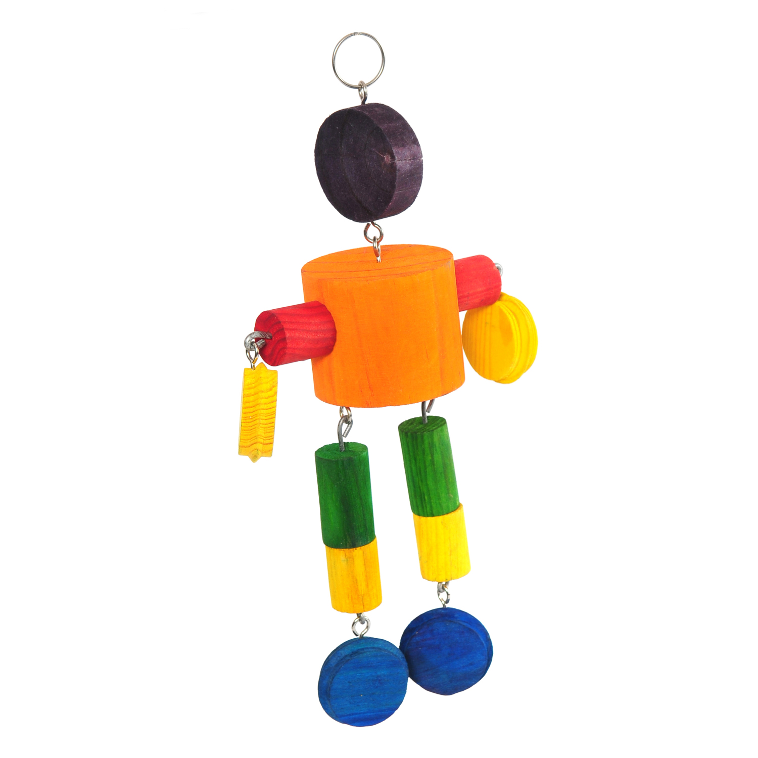Playtime Multiwood Person Bird Toy Image