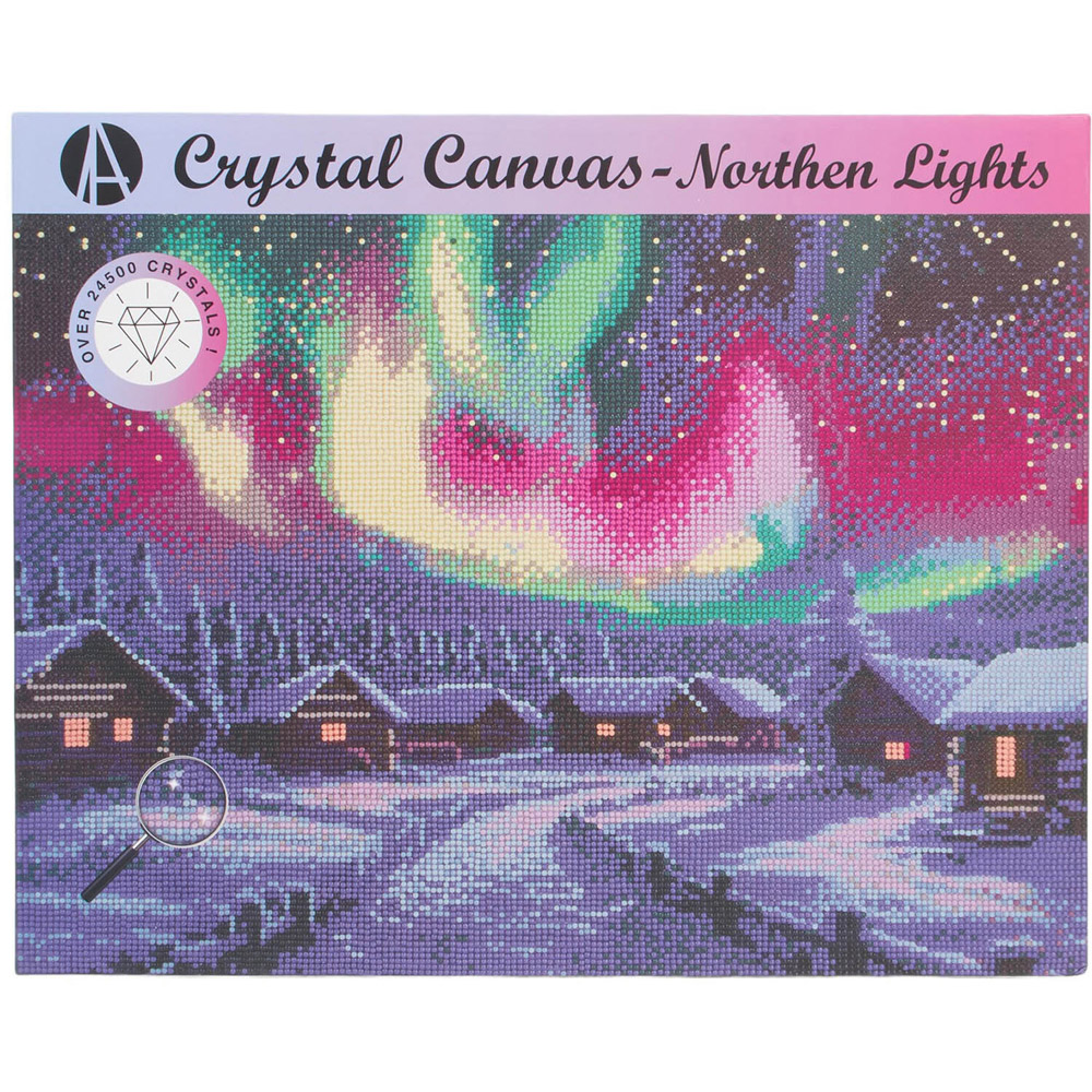 Crystal Canvas Northern Lights or Lotus Scene Kit Image 2