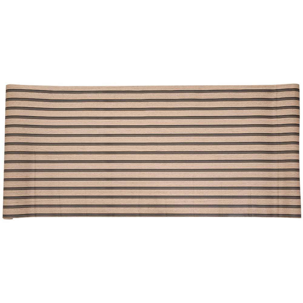 Living and Home 3D Wood Effect Yellow Self Adhesive Textured PVC Wallpaper Image 5