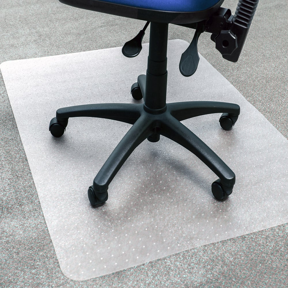 Ecotex Marvec BioPVC Rectangular Chair Mat for Carpet 116 x 150cm Image 3
