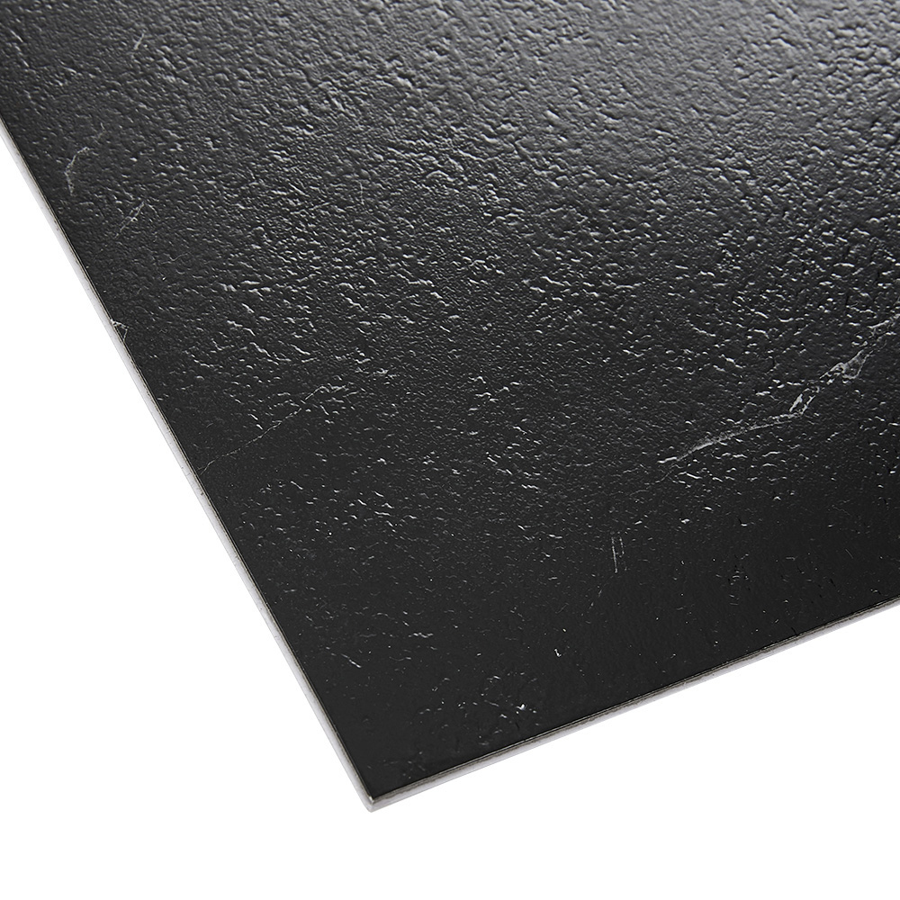 Living and Home 10 Piece Black Self Adhesive PVC Flooring Tile 30 x 30cm Image 4