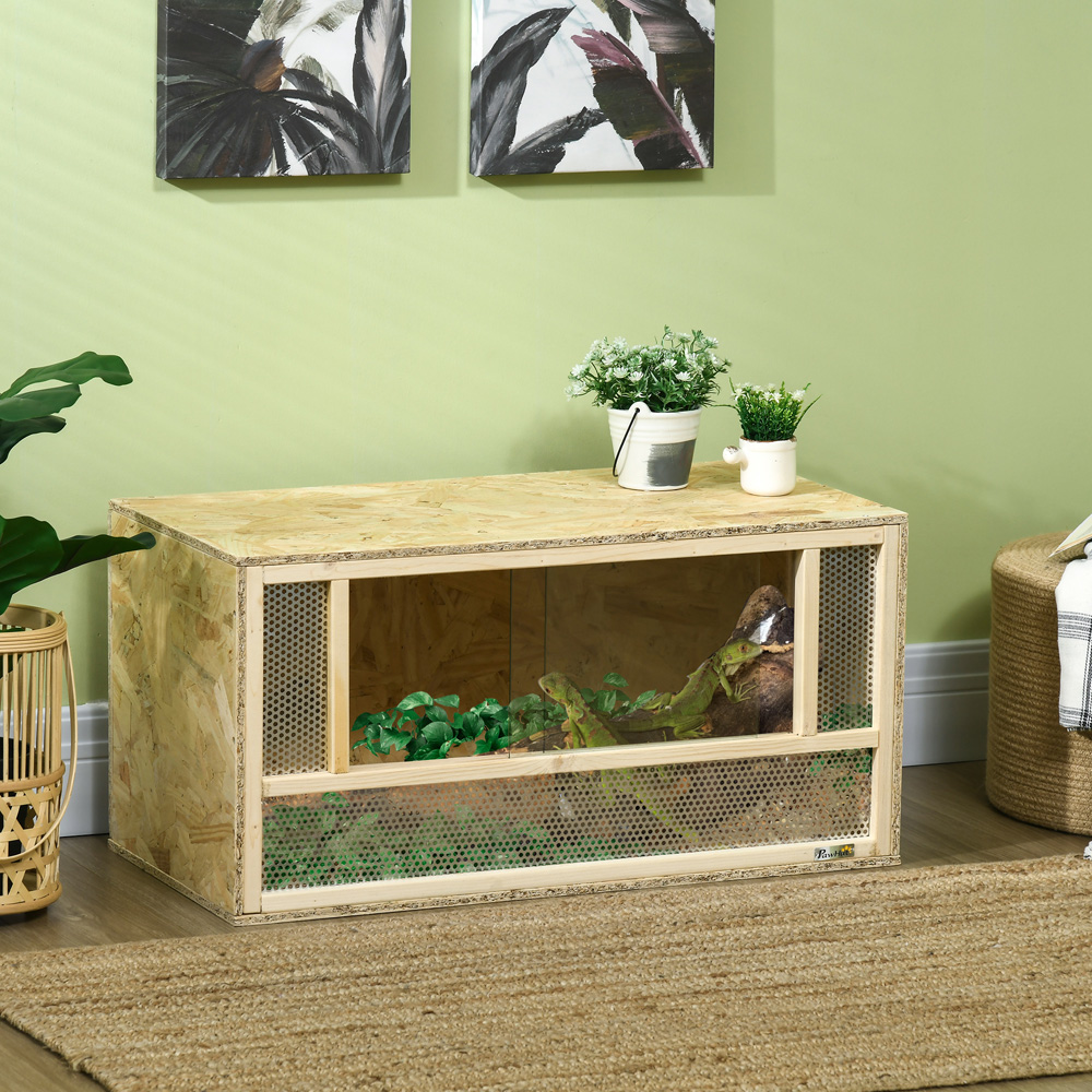 PawHut Reptile Vivarium 40 x 40 x 80cm Image 2