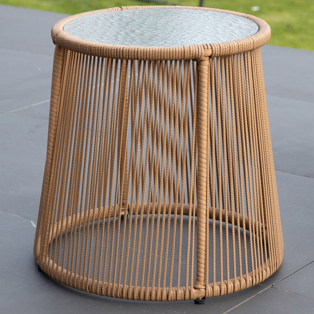 Artemis Carbini 2 Seater Rattan Bistro Set Image 2