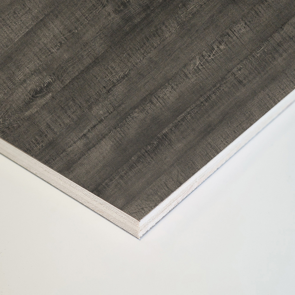 Wetwall Mermaid 2420 x 900mm Charred Elm Concrete Plywood Shower Wall Panel Image 3