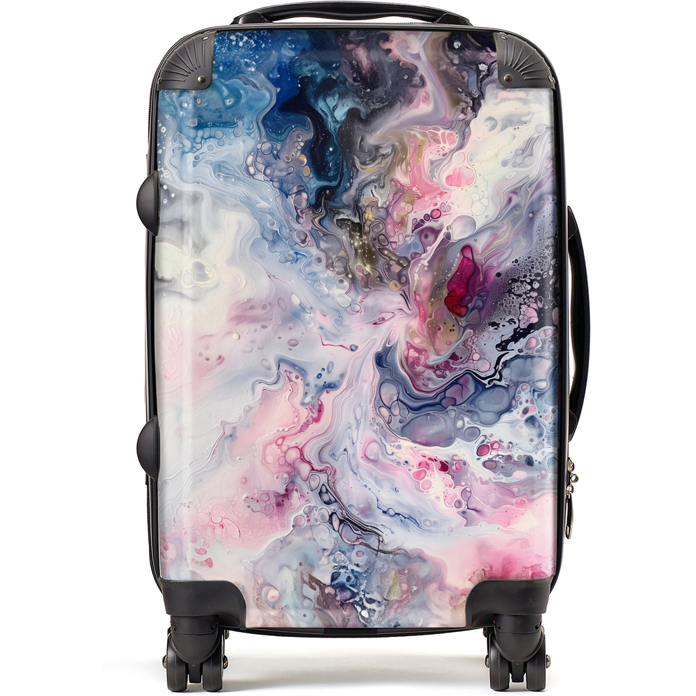 Warren Reed Designer Cabin Ethereal Swirls Dreams In Motion Suitcase Image 1