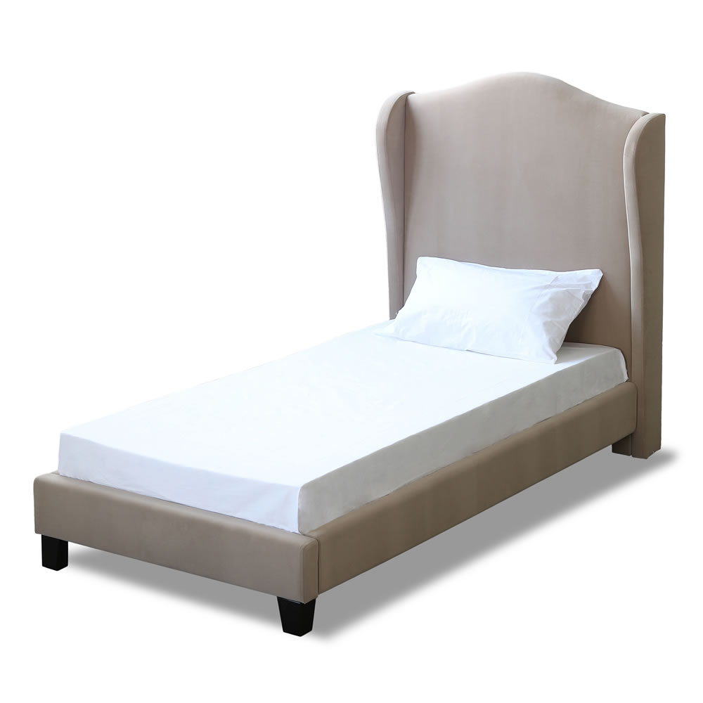 Chateaux Beige Single Wing Bed Frame Image