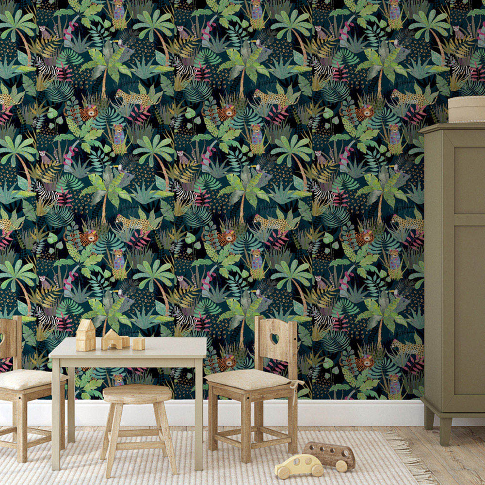 Arthouse Hidden Jungle Multi Wallpaper Image 7