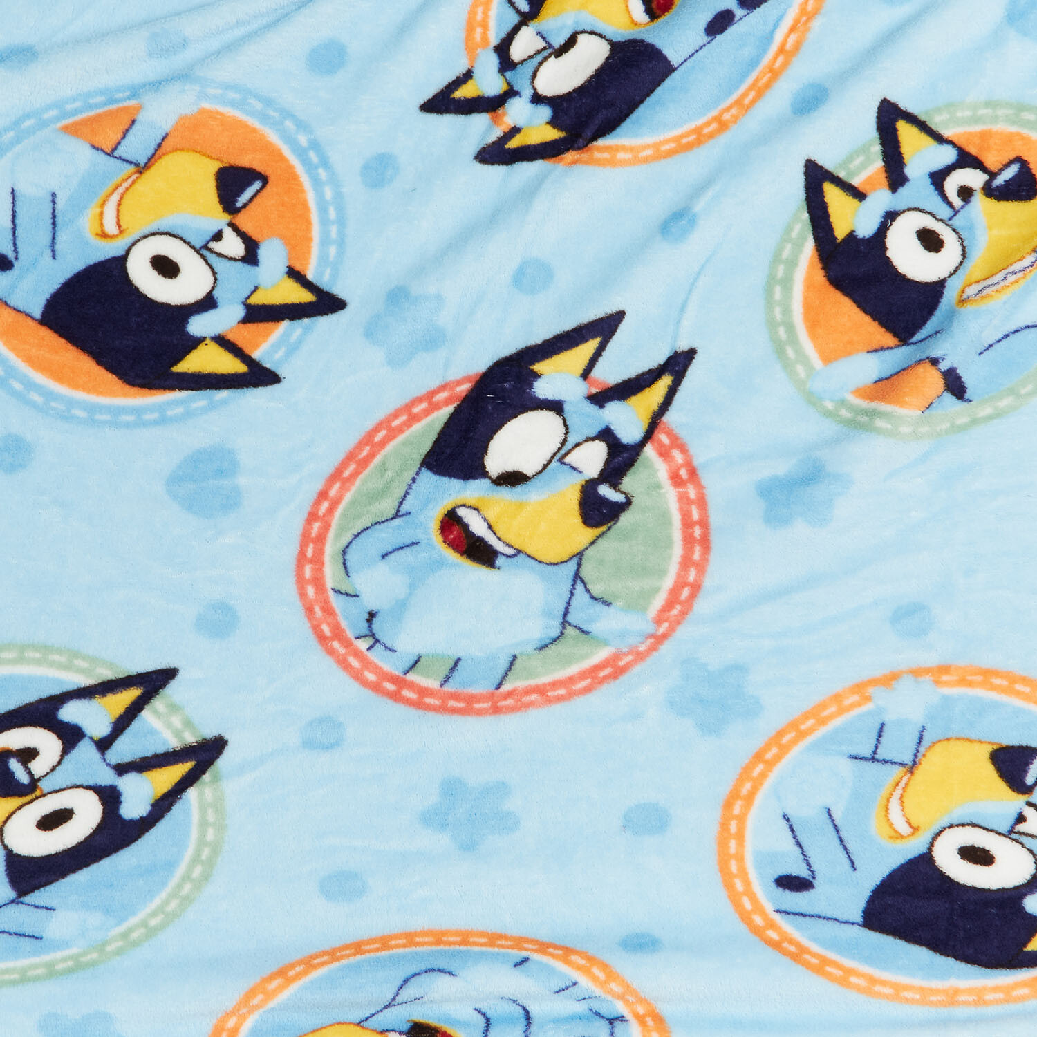 Bluey Throw - Blue Image 5