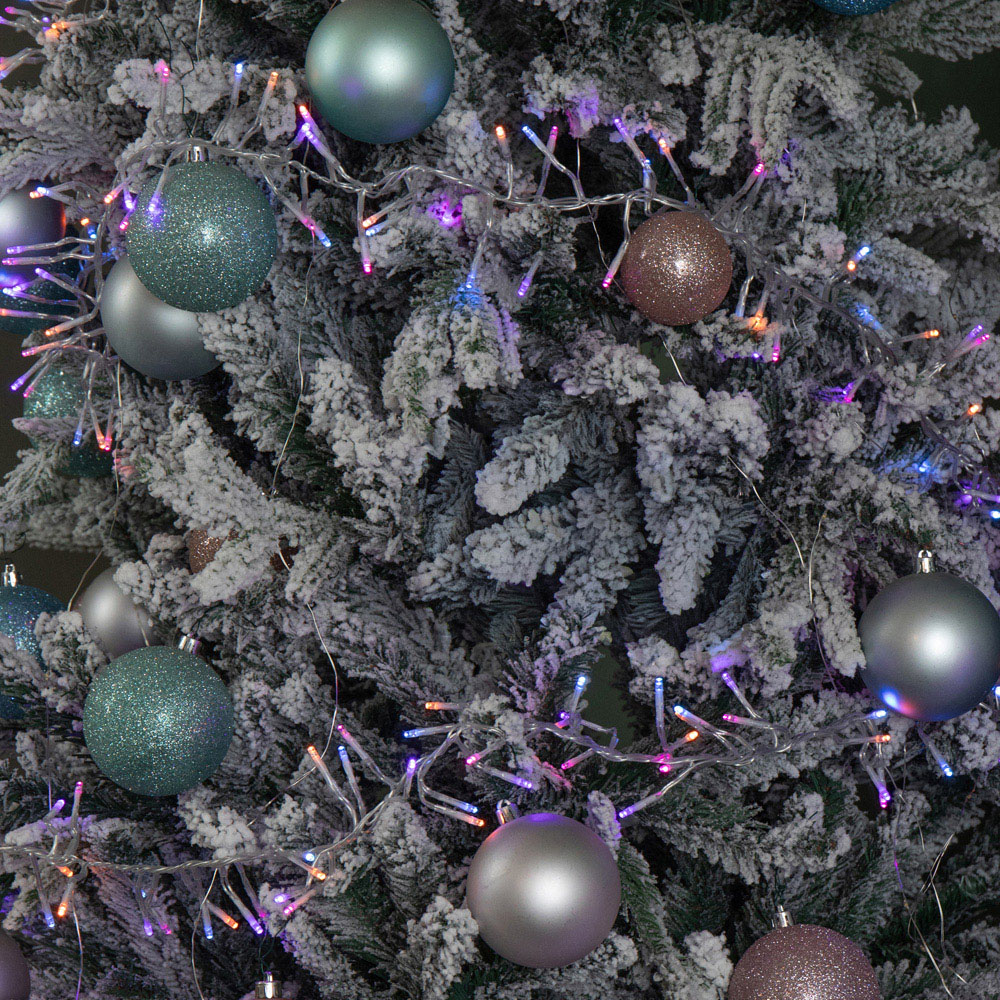 Samuel Alexander 720 Rainbow LED Clear Cable Christmas Cluster Light 9.3m Image 7