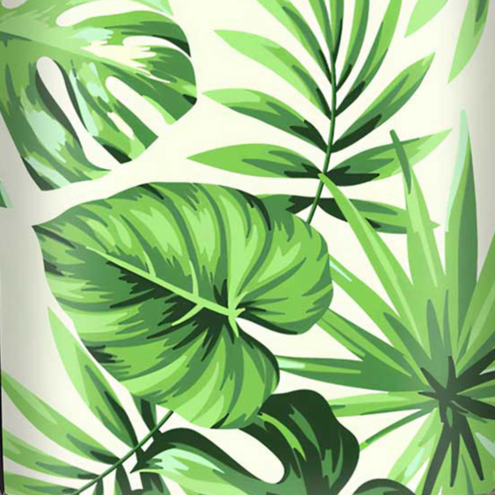 Warren Reed Designer Mini Cabin Exotic Palm Leaves Suitcase Image 3