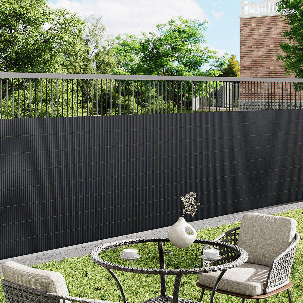 Living and Home 5 x 1m UV Resistant PVC Privacy Screen Image 7