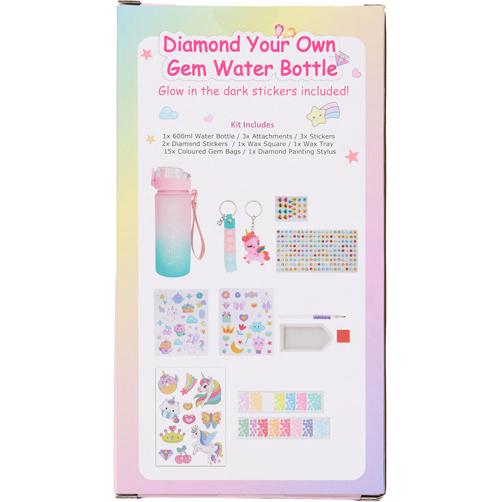 Diamond Your Own Gem Water Bottle Image 4