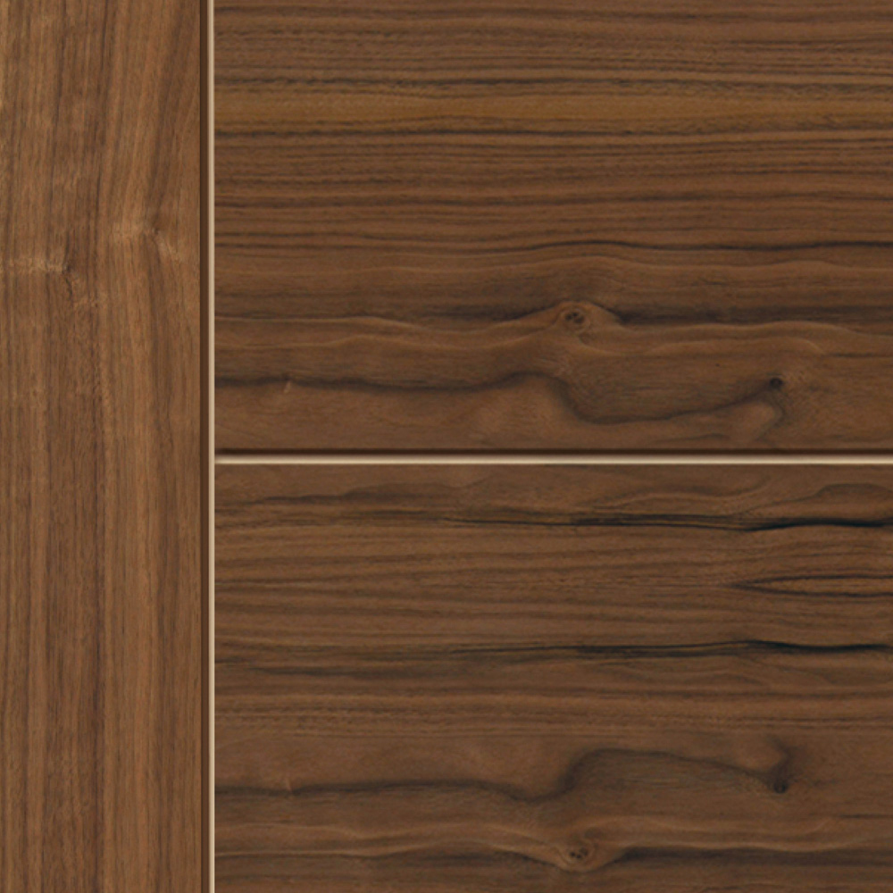 JB Kind Mistral Walnut Veneered FD30 Finished Internal Door 2040 x 826mm Image 3