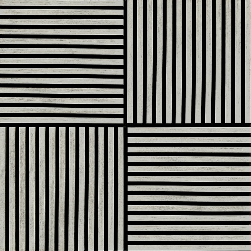 Tuscan Misty Grey PVC Wrapped Acoustic Wall Tile 55.3 x 55.3cm 4 Pack Image 2