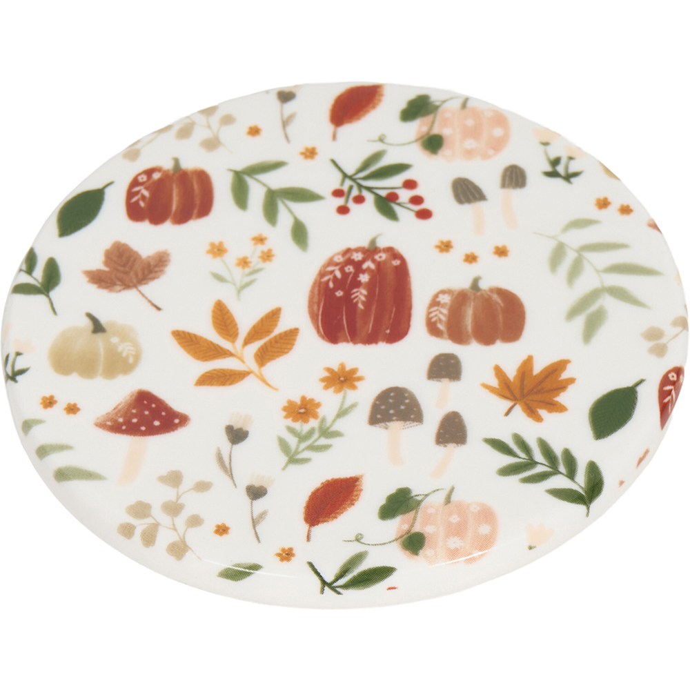 Autumn Print Ceramic Coaster Image 6