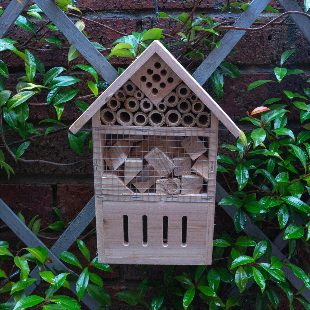 St Helens Wooden Insect House Image 3
