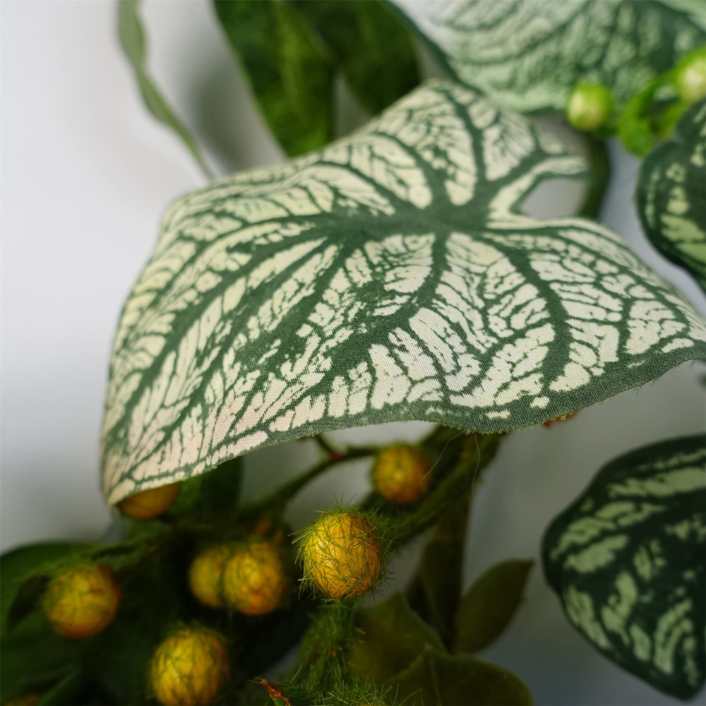 Leaf Trailing Alocasia Sinuata Hanging Artificial Plant 5ft Image 4