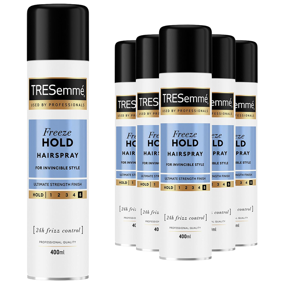 TRESemme Freeze Hold Hairspray 400ml 6 Pack Image 1