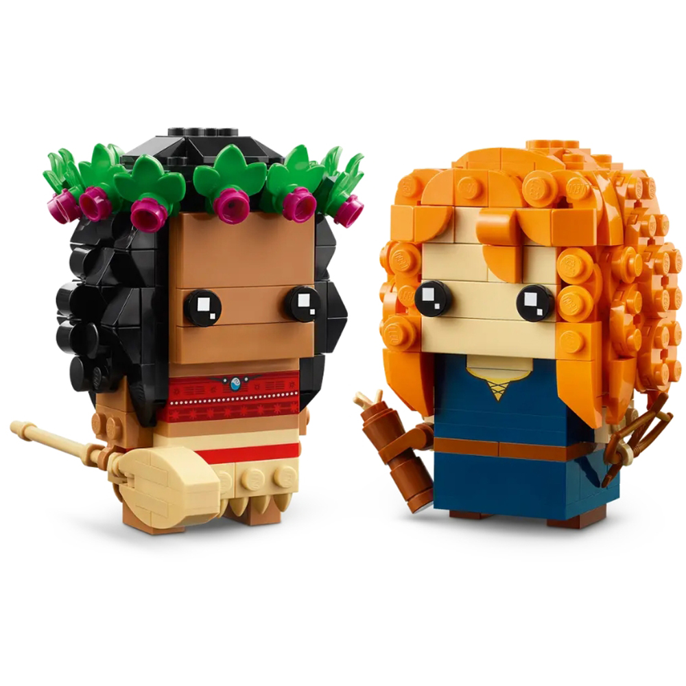 LEGO 40621 BrickHeadz Disney Moana and Merida Building Toy Set Image 2