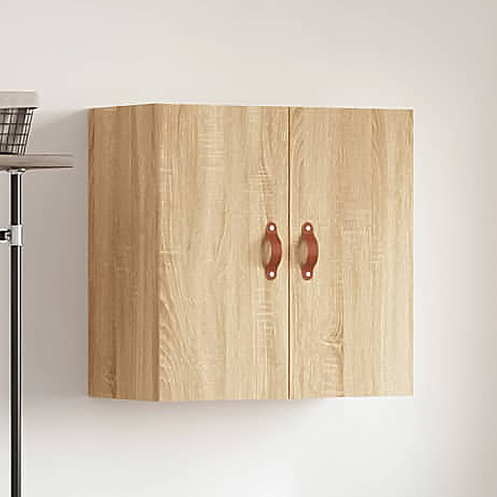 vidaXL 2 Door Sonoma Oak Wall Cabinet Image 1