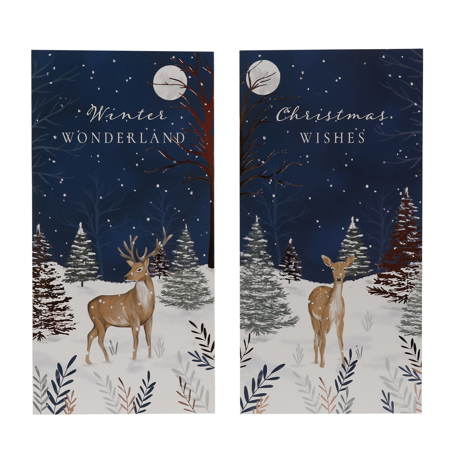 Luxury Slim Animals Christmas Cards Image 2