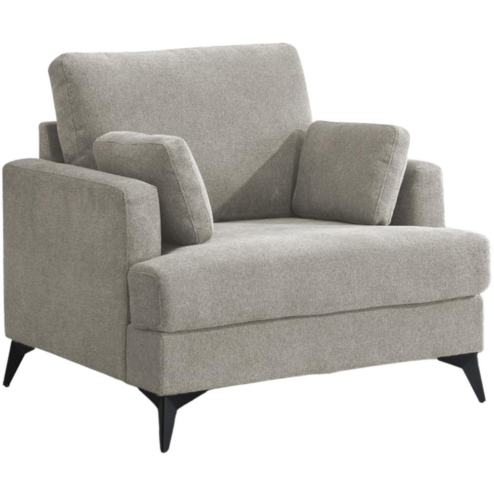 Manhattan Grey Oversized Armchair Image 2