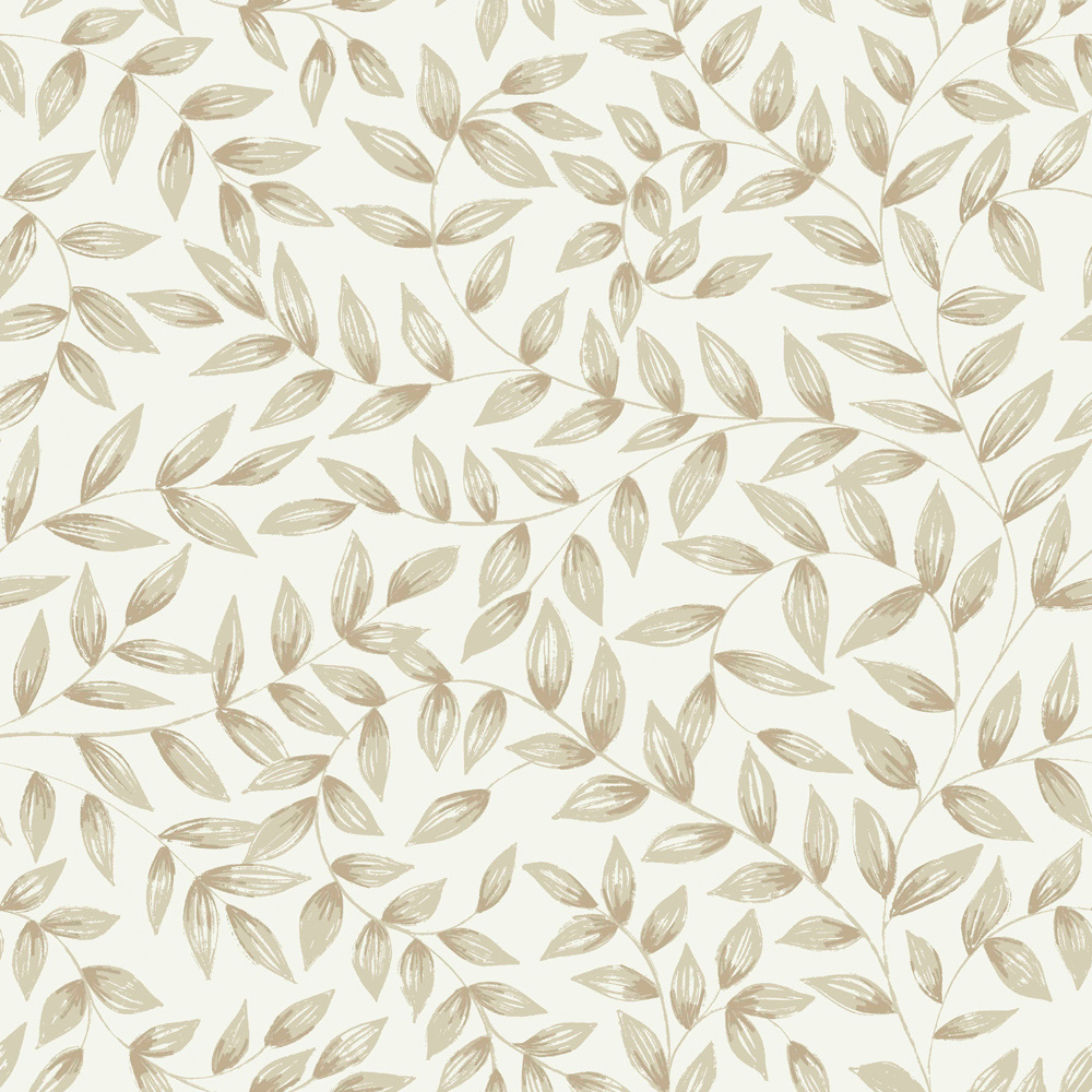 Grandeco Jessy Beige Wallpaper Image 3