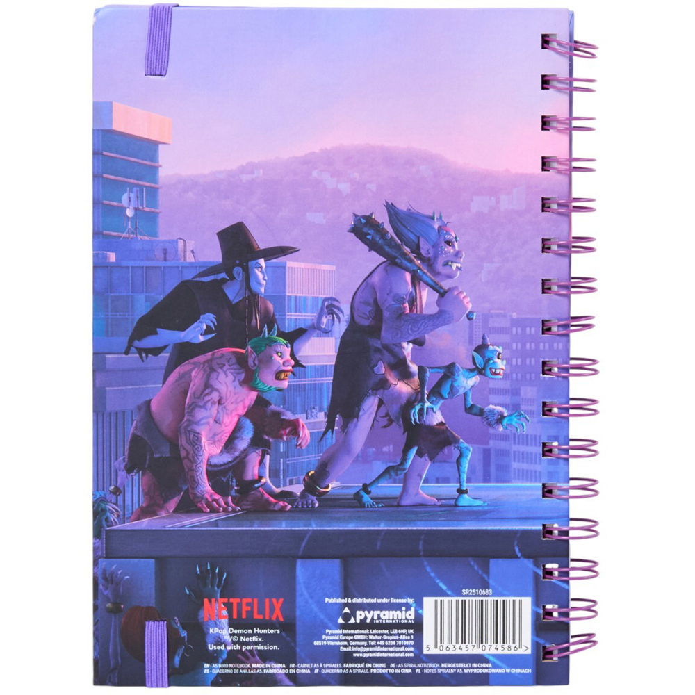 K Pop Demon Hunters Wiro Notebook A5 Image 4