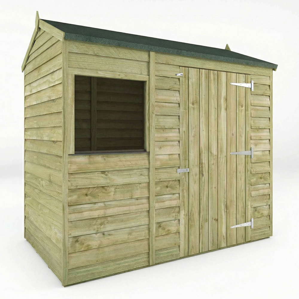 Mercia 4 x 6ft Overlap Reverse Apex Shed Image 5