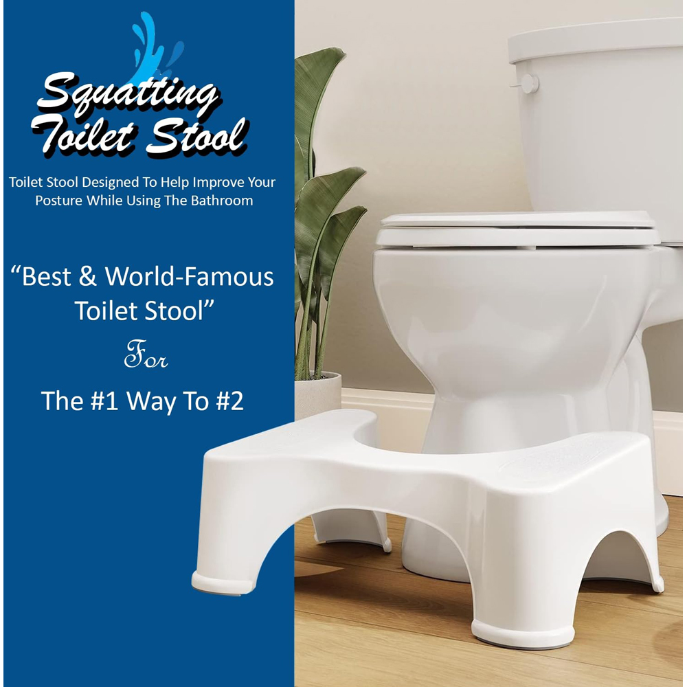 ATEK Non-Slip Toilet Squat Step Stool Image 3