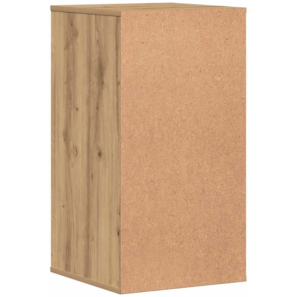 vidaXL 4 Drawer Artisan Oak Engineered Wood Corner Chest of Drawers Image 6