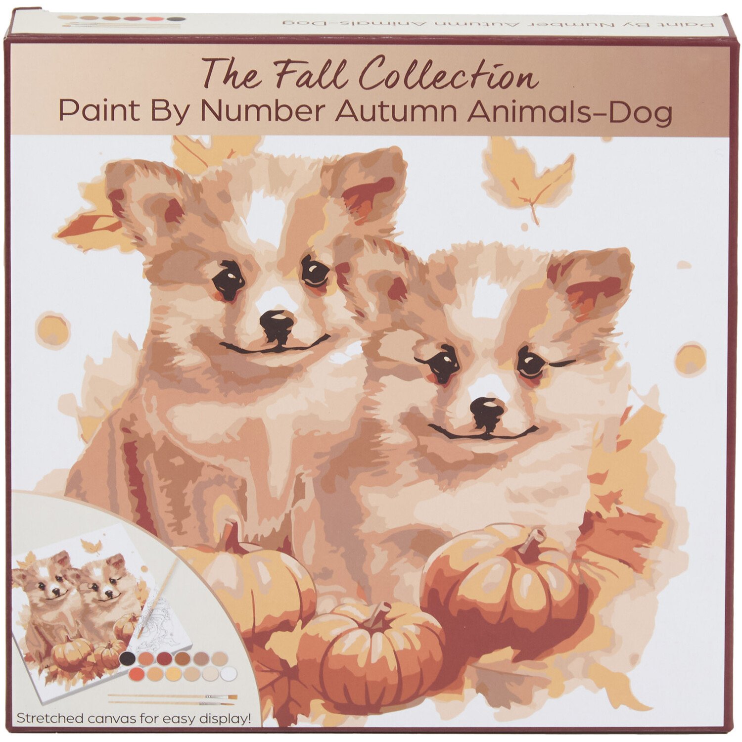 Paint By Number Autumn Animals Image 2