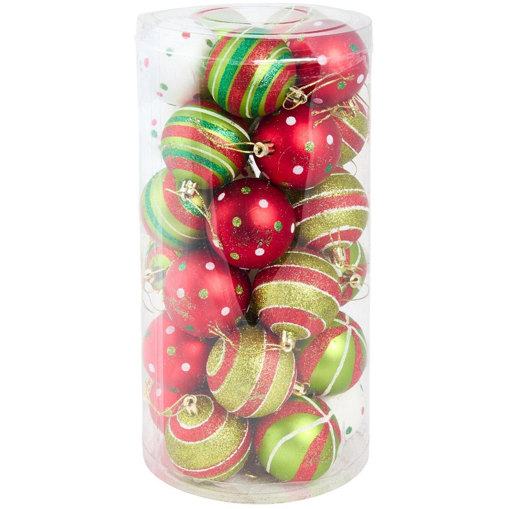 Pack of 30 Novelty Grumble Baubles Image 1