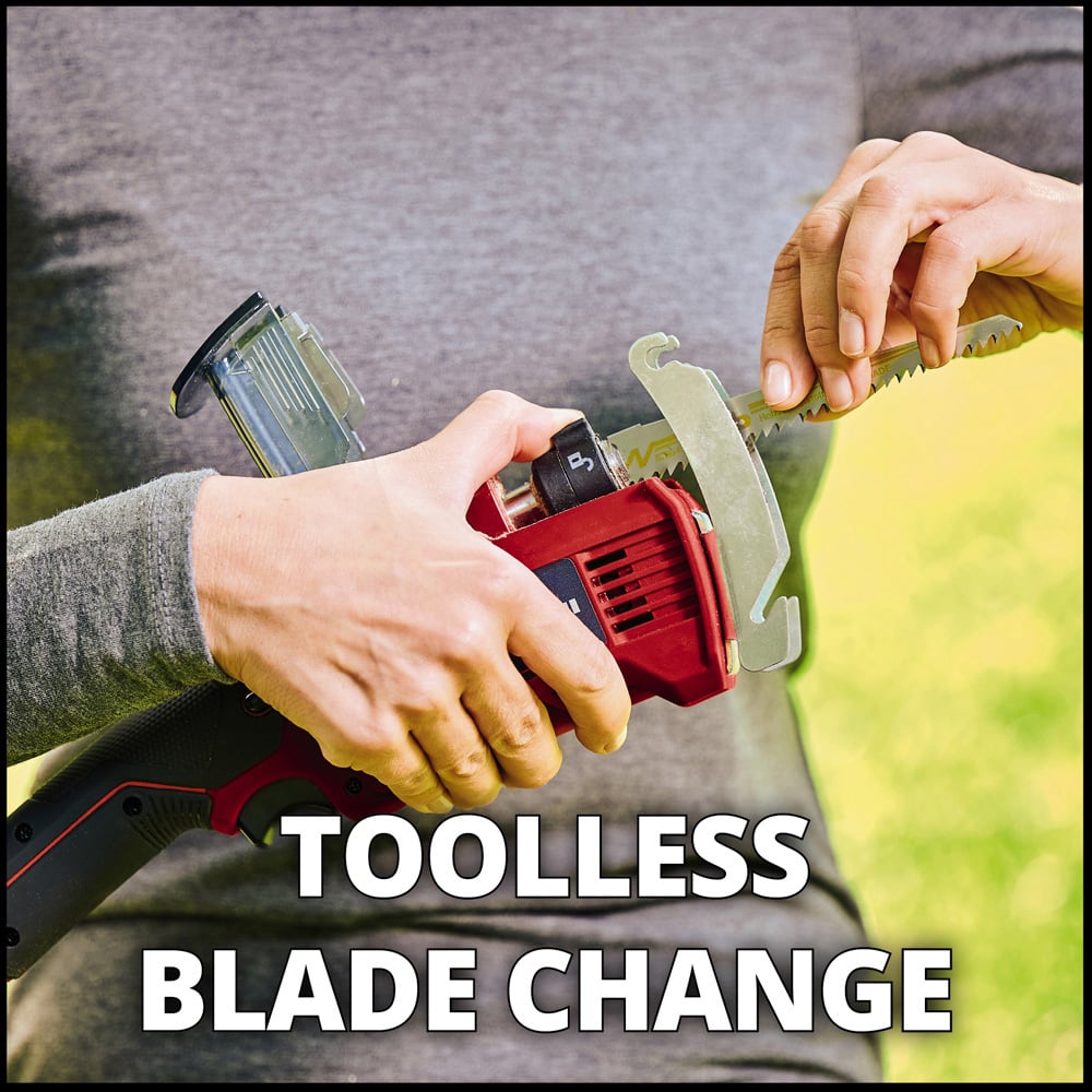 Einhell Power X-Change GE-GS 18/150 Li-Solo Cordless Pruning Saw Image 4