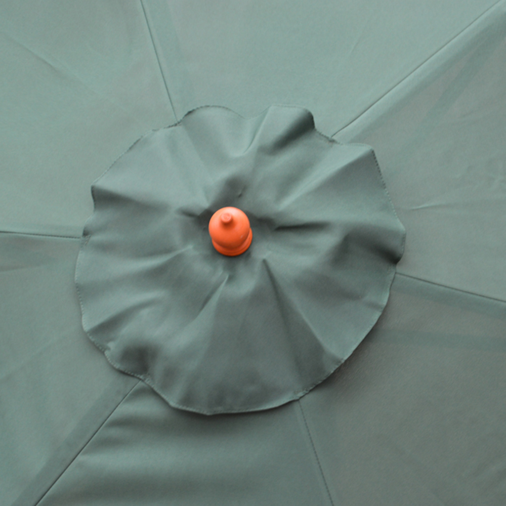 Samuel Alexander Green Wooden Garden Parasol 2.4m Image 4