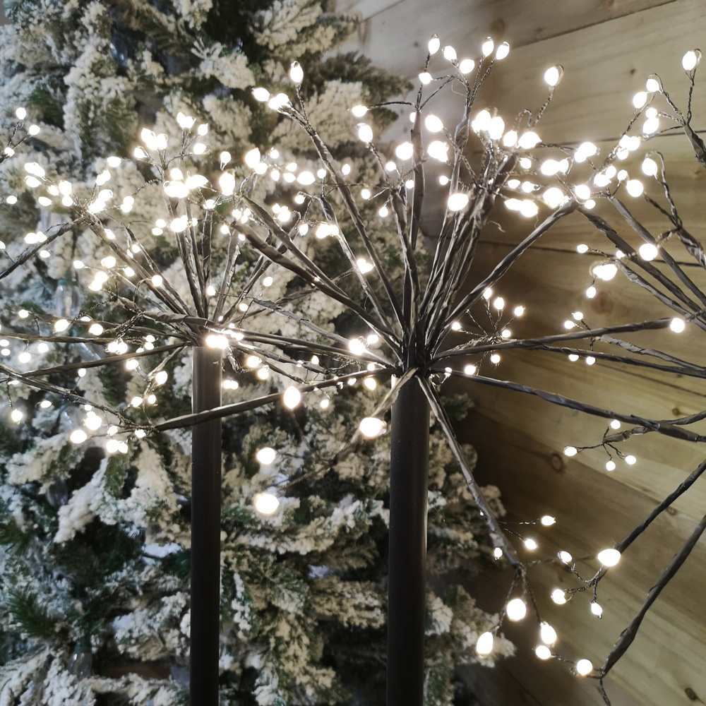 Samuel Alexander Sputnik Sparkler Warm White LED Path Light 100cm 4 Pack Image 3